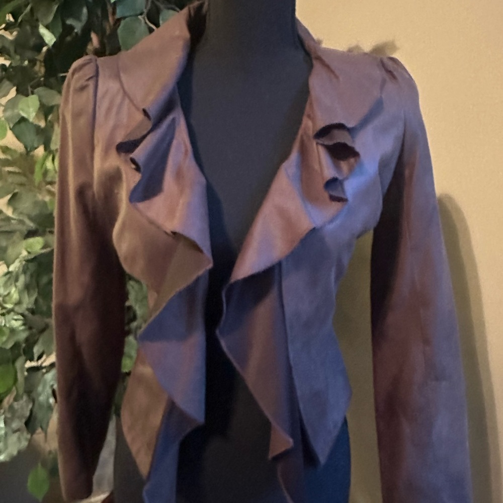 Brown blazer